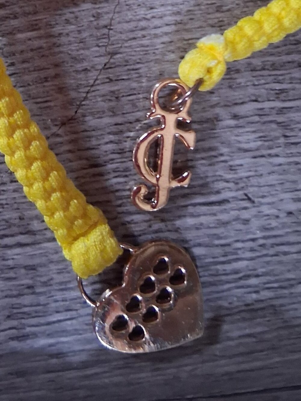 new JUICY COUTURE TEA ROSE YELLOW RIBBON BIKINI SMALL XS - Picture 6 of 9